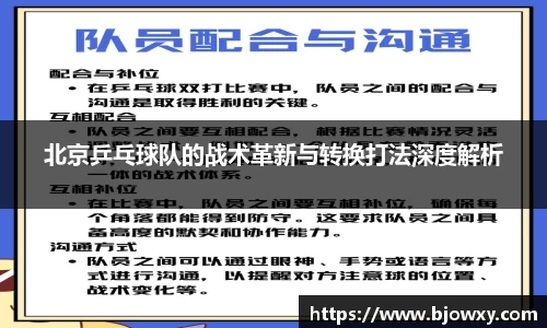 北京乒乓球队的战术革新与转换打法深度解析